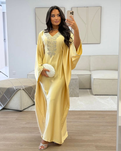 Abaya Mariposa con Cristales