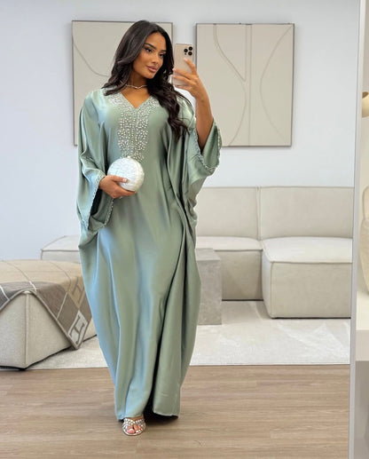 Abaya Mariposa con Cristales