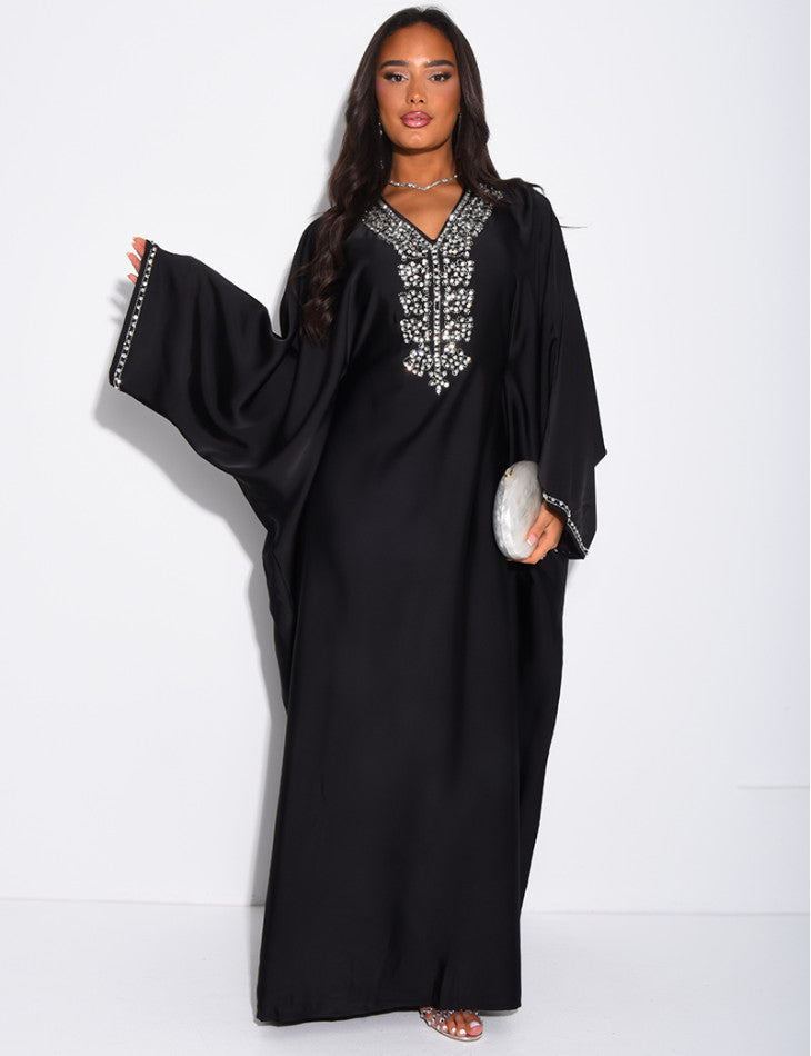 Abaya Mariposa con Cristales
