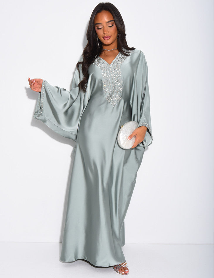 Abaya Mariposa con Cristales