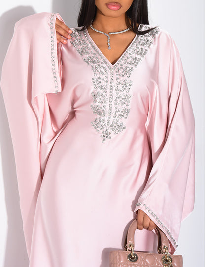 Abaya Mariposa con Cristales